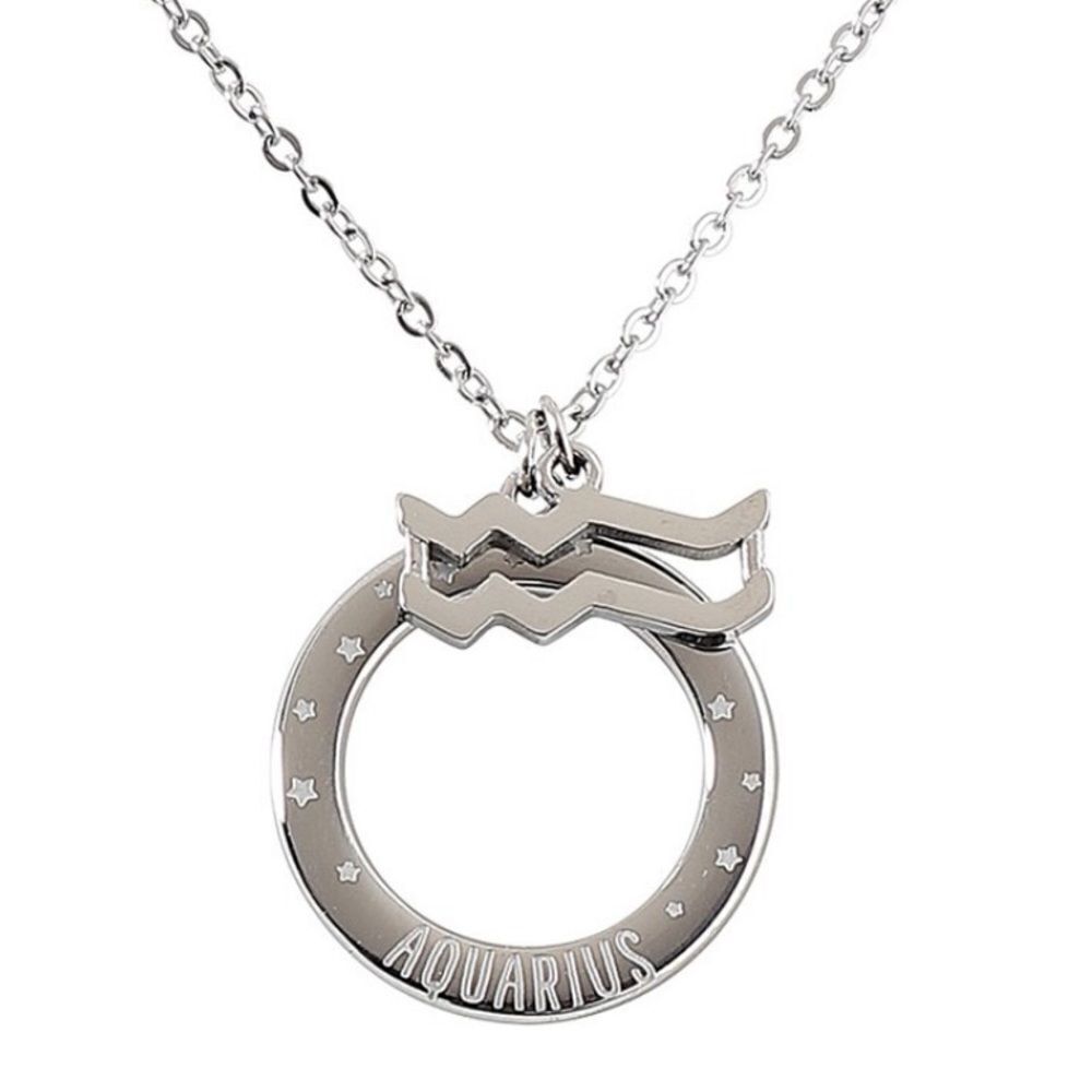 Stainless Steel Aquarius
Pendant Necklace
Quotes by Izzy and Oliver